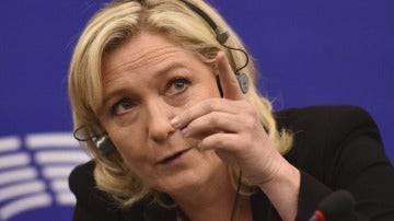 La líder del partido francés Frente Nacional, Marine Le Pen