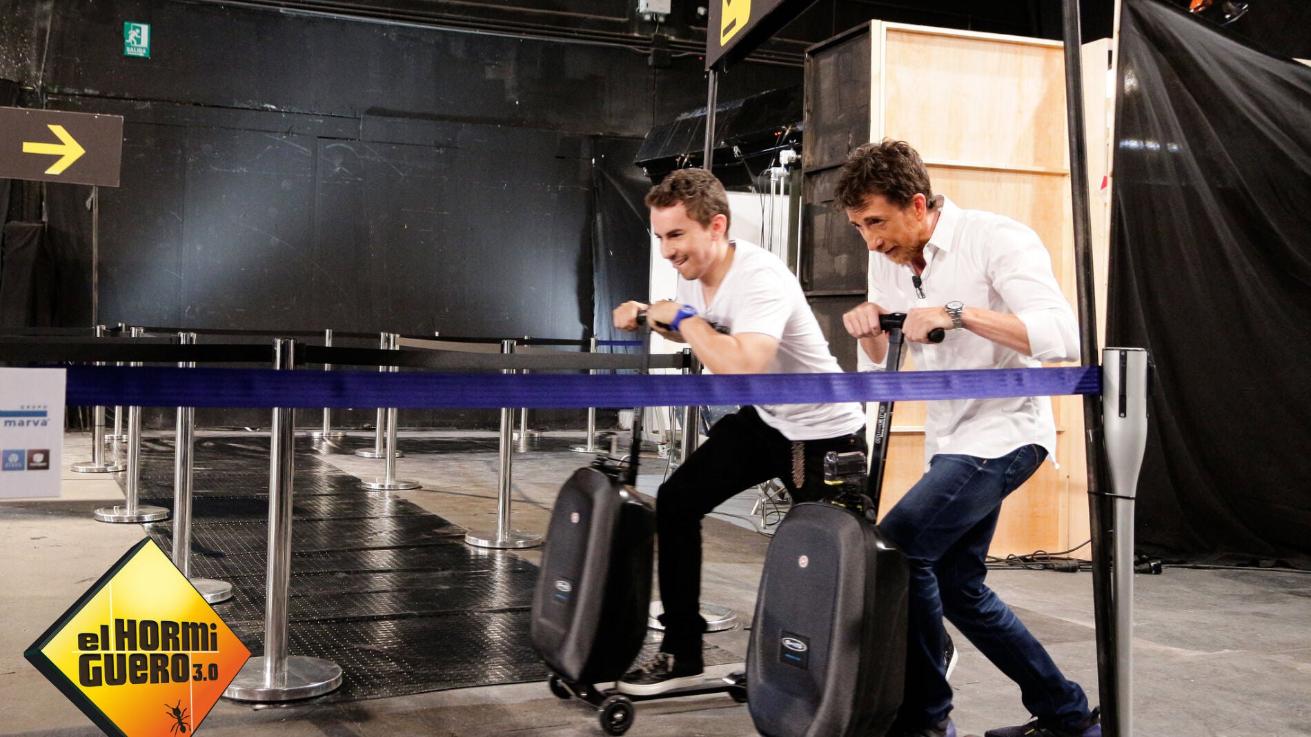 Jorge Lorenzo y Pablo Motos en El Hormiguero 3.0
