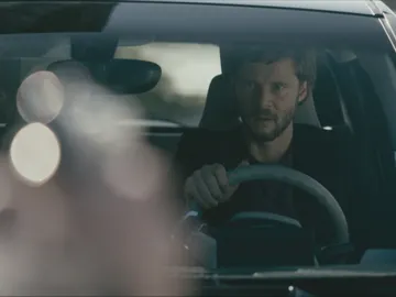 Pablo en un coche Pablo en un coche