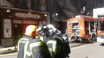 Incendio en Madrid