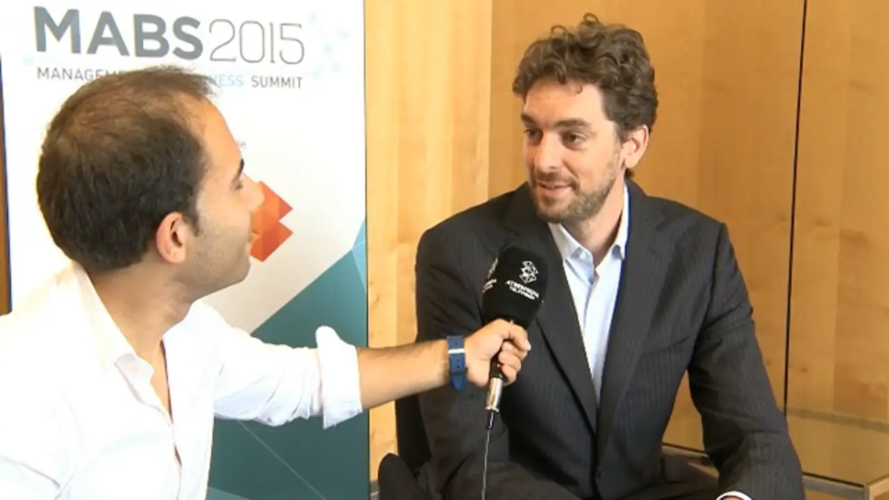 Entrevista a Gasol en el Management Business Summit 2015