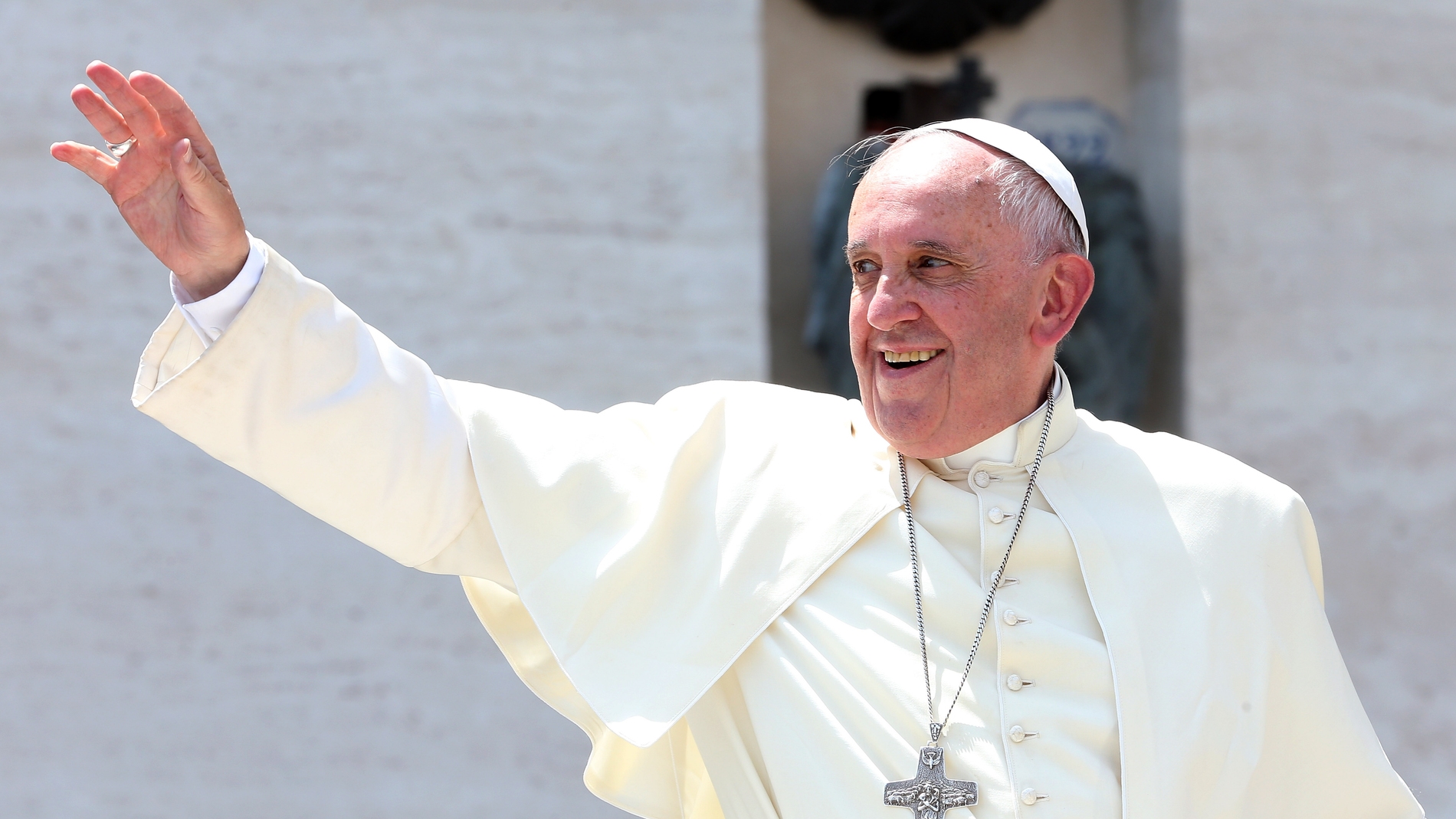 El papa Francisco en audiencia pública