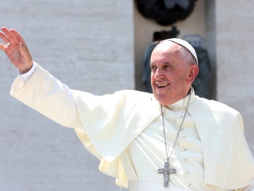 El papa Francisco en audiencia pública