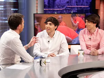 Los gemelos de Pekín Express en El Hormiguero 3.0 Los gemelos de Pekín Express en El Hormiguero 3.0
