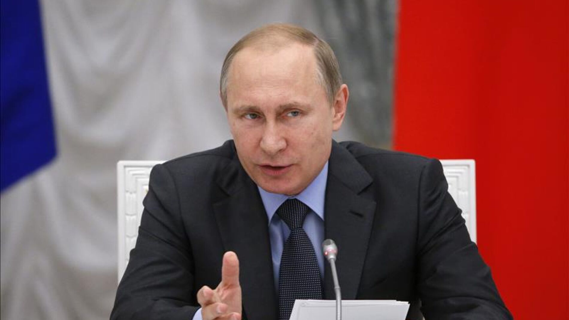 Vlad&iacute;mir Putin interviene durante una reuni&oacute;n del Consejo Presidencial para la Ciencia y la Educaci&oacute;n