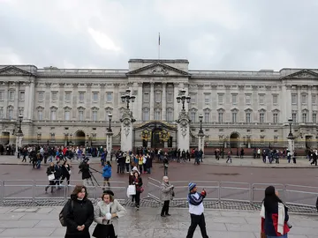 Palacio de Buckingham, residencia oficial de la reina Isabel II Palacio de Buckingham, residencia oficial de la reina Isabel II