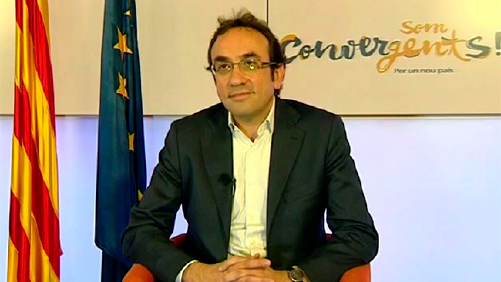 Josep Rull: "Aspiramos a conseguir una mayor&iacute;a absoluta el 27-S".