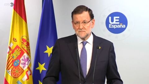 Mariano Rajoy, tras la Cumbre Europea