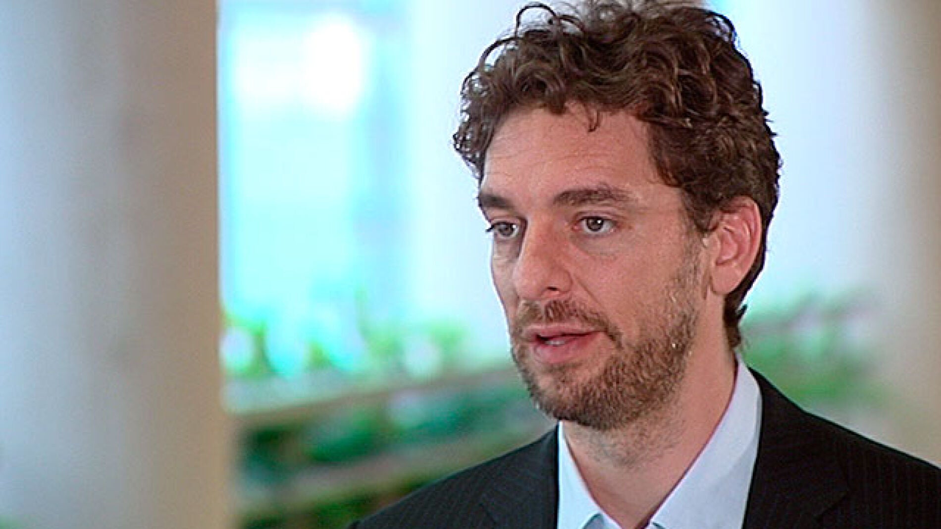 Gasol, entrevistado por M&oacute;nica Carrillo