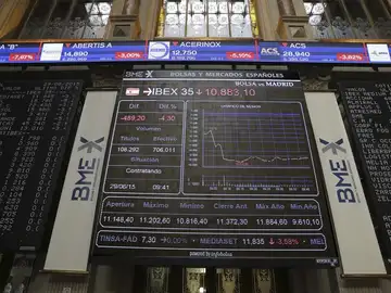 El principal indicador de la bolsa española, el IBEX 35 El principal indicador de la bolsa española, el IBEX 35