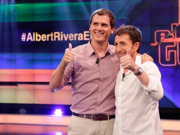 Albert Rivera en El Hormiguero 3.0