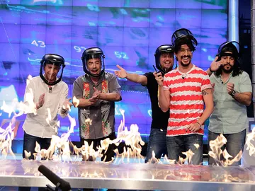 Marron, El Monaguillo, Vaquero, Agustín Jiménez y Pablo Motos, El Hormiguero 3.0 Marron, El Monaguillo, Vaquero, Agustín Jiménez y Pablo Motos, El Hormiguero 3.0