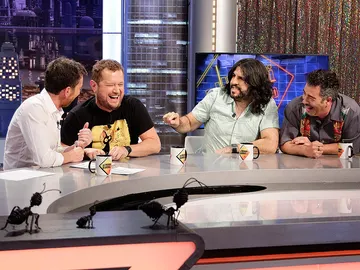 Pablo Motos, El Monaguillo, Vaquero, Agustín Jiménez en El Hormiguero 3.0 Pablo Motos, El Monaguillo, Vaquero, Agustín Jiménez en El Hormiguero 3.0