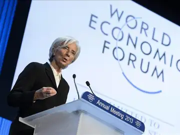 La directora gerente del Fondo Monetario Internacional, Christine Lagarde La directora gerente del Fondo Monetario Internacional, Christine Lagarde
