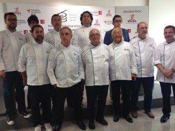 Los chefs, reunidos en el Basque Culinary Center