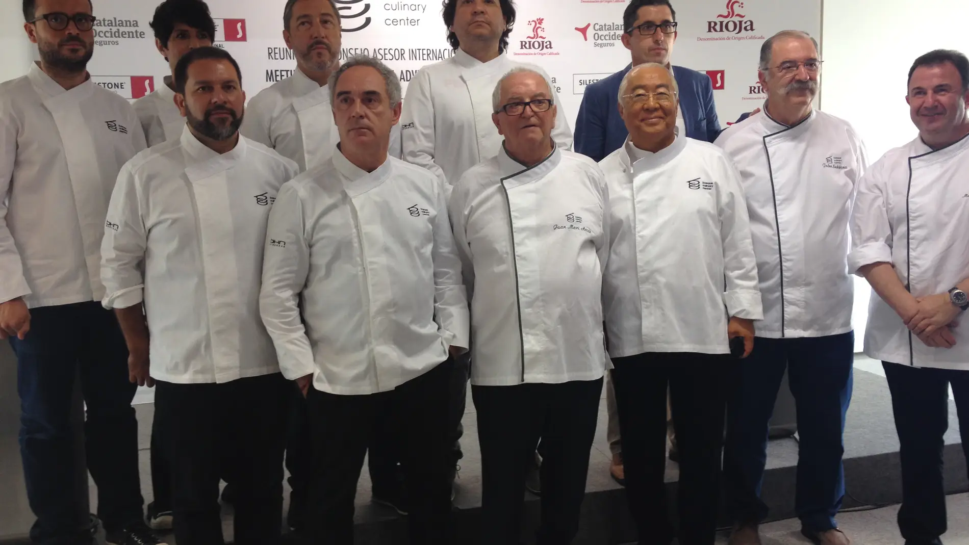 Los chefs, reunidos en el Basque Culinary Center