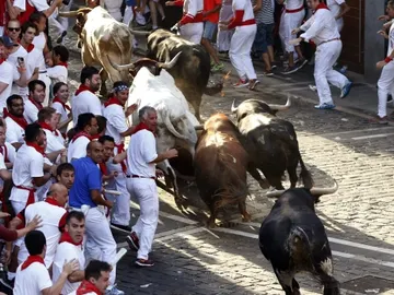 Primer encierro de San Fermín Primer encierro de San Fermín