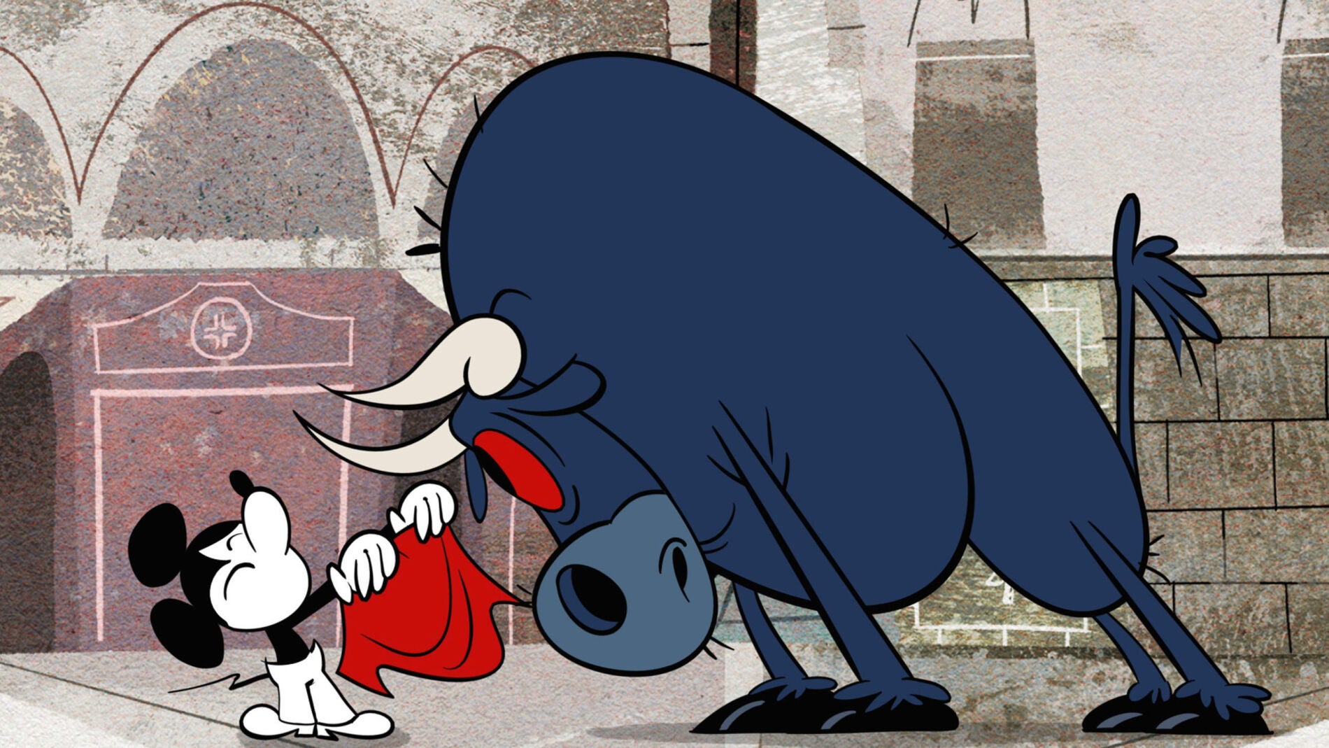 Mickey Mousse 'al rojo vivo'