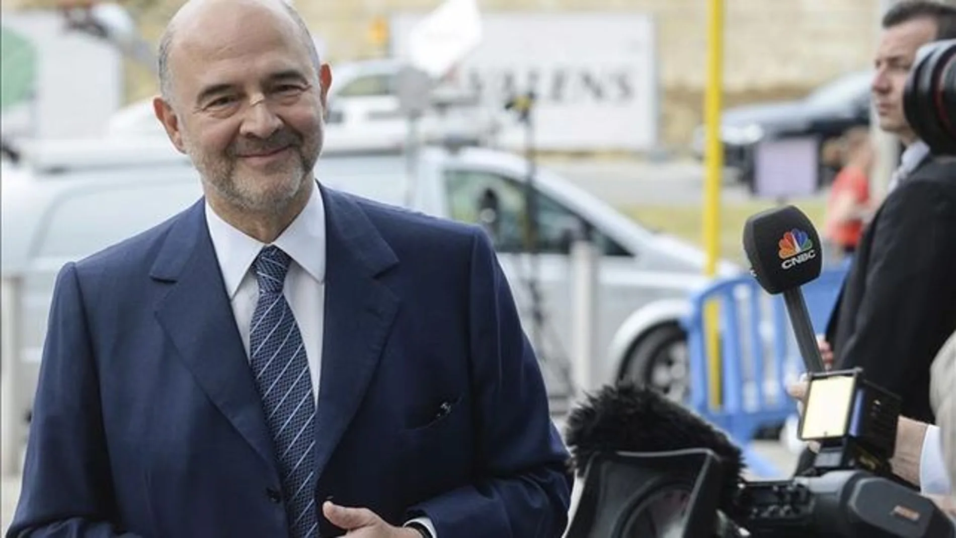 El Eurocomisario Pierre Moscovici El Eurocomisario Pierre Moscovici