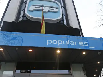 La sede del PP La sede del PP