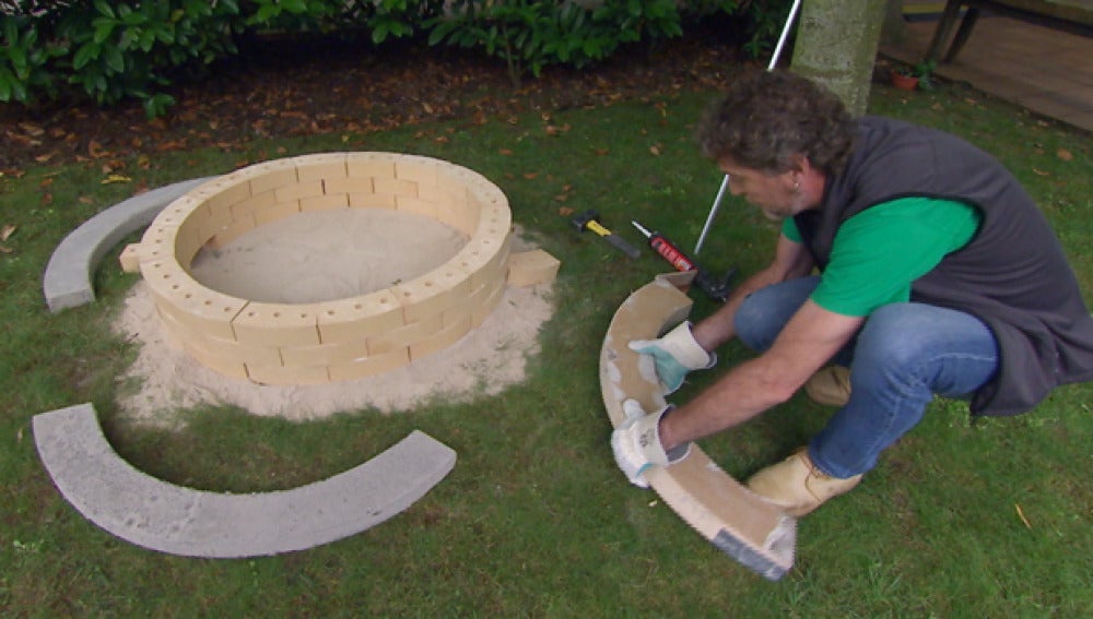Bricomanía, construcción de una barbacoa circular
