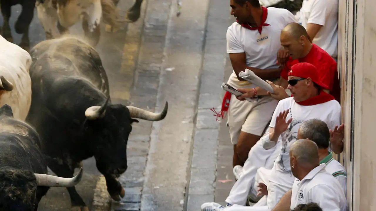 Sexto encierro San Fermín