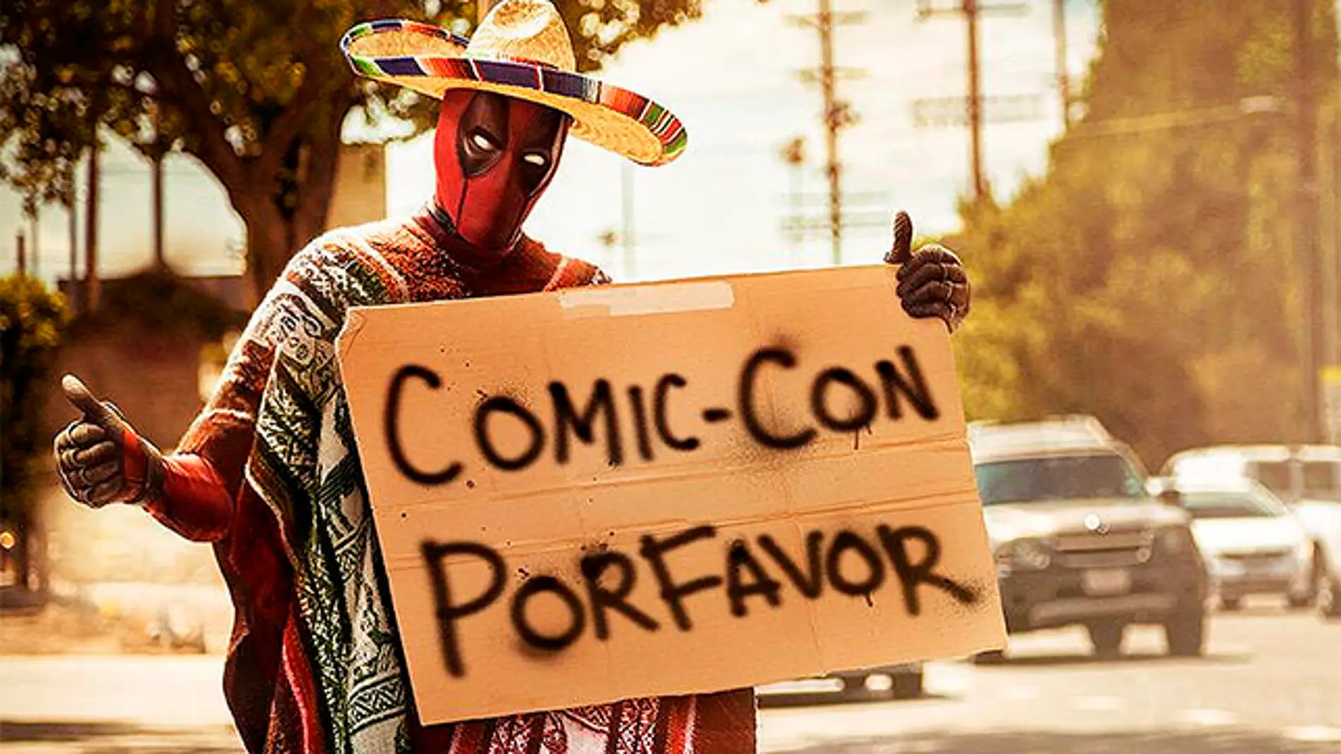 Así anunciaba Ryan Reynolds su presencia en la SDCC