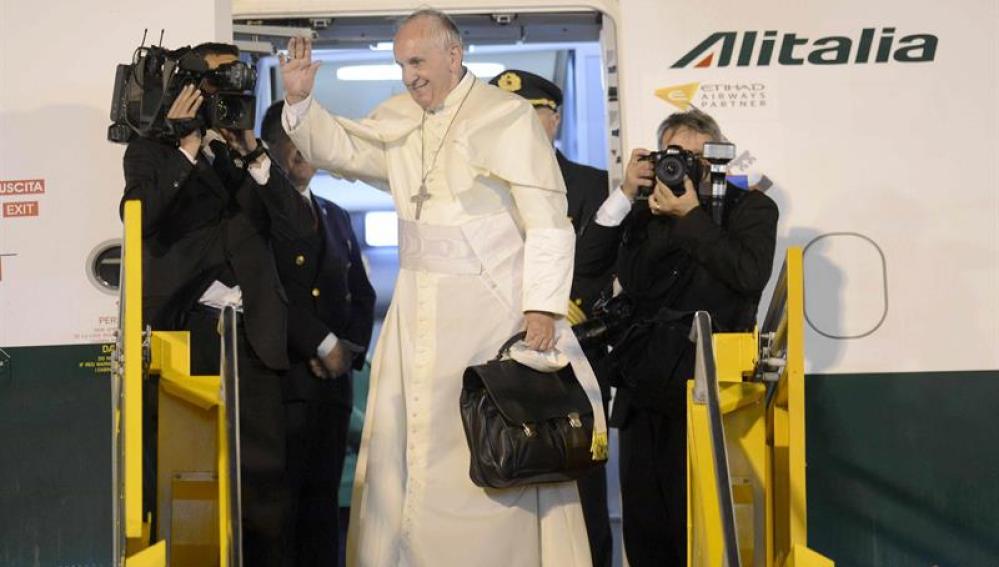 El Papa vuelve de sudamérica
