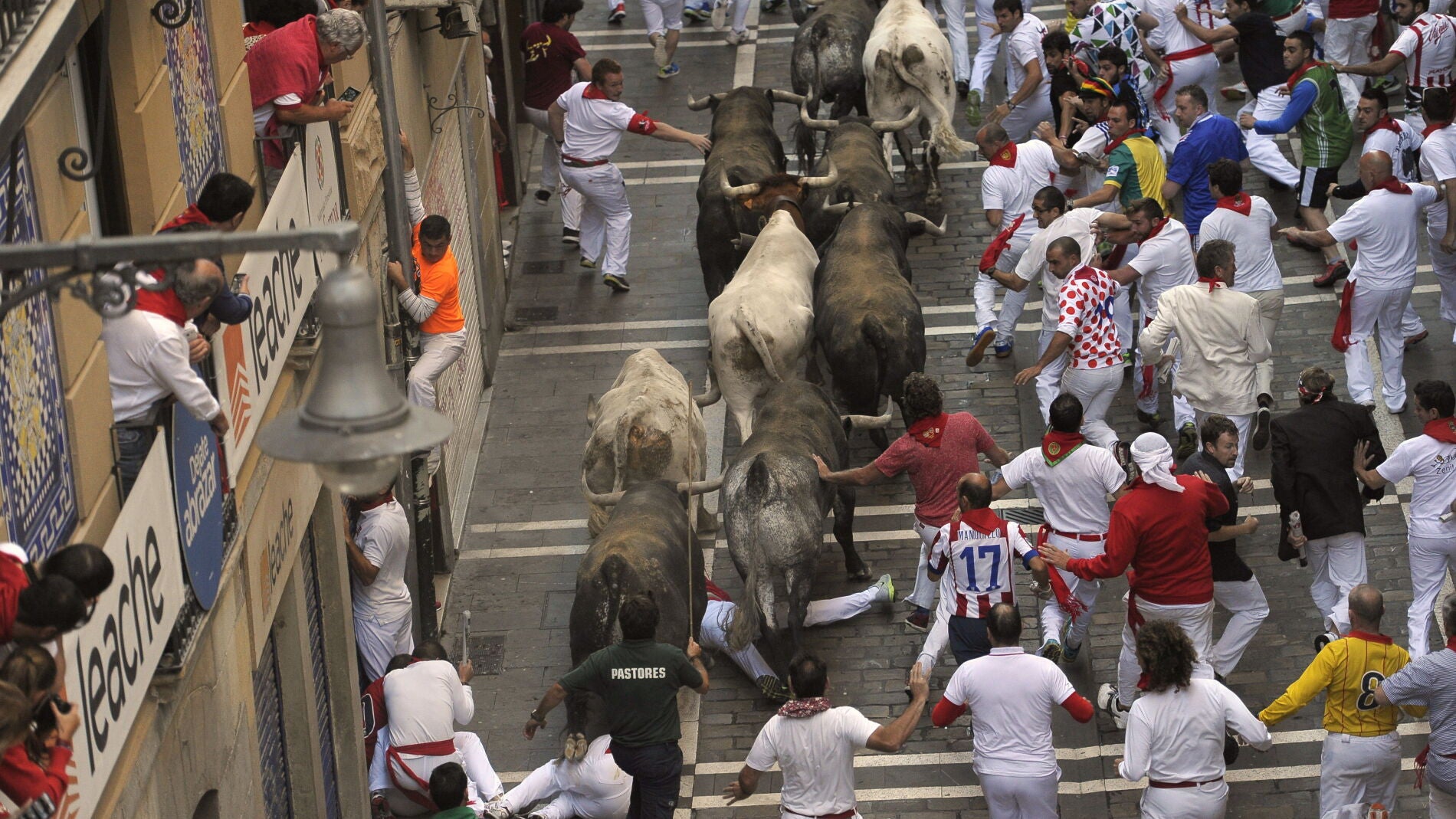 El octavo encierro de los Sanfermines ha sido el m&aacute;s r&aacute;pido de este a&ntilde;o