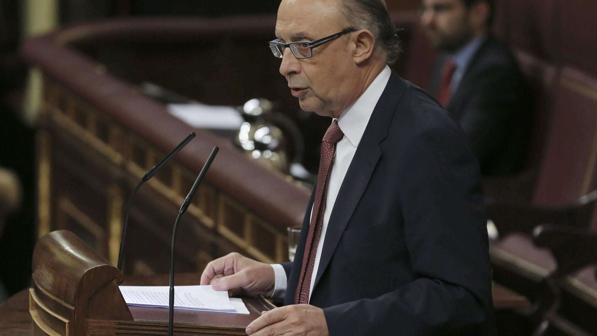 Cristobal Montoro en el Congreso