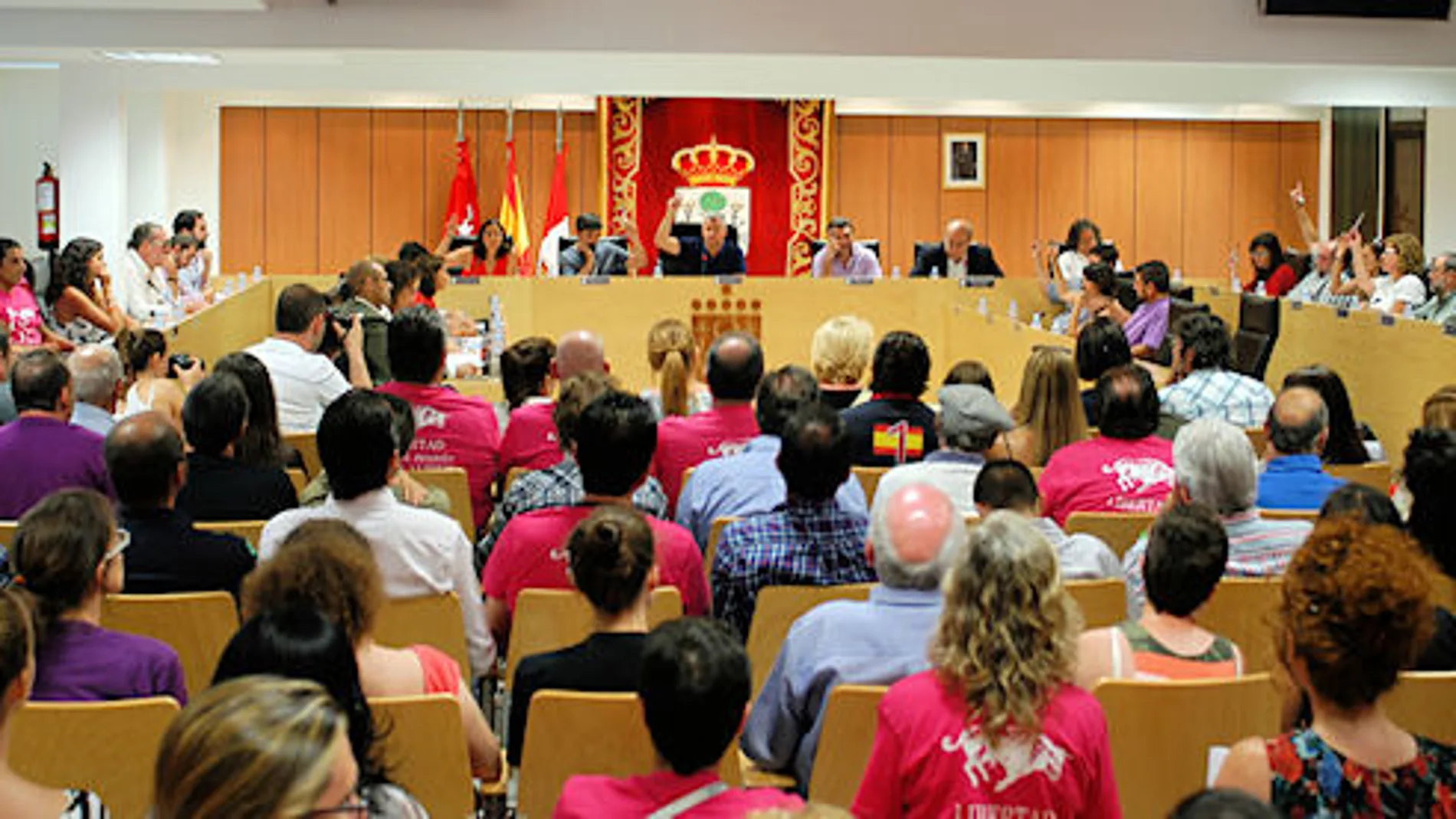 Pleno en el Ayuntamiento de San Sebastián de los Reyes 