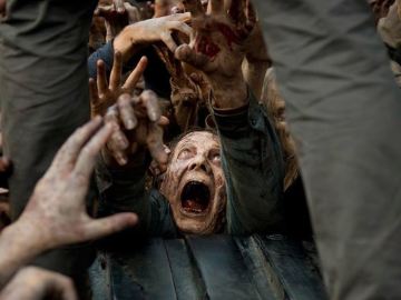 Los zombies de la sexta temporada de 'The Walking Dead'