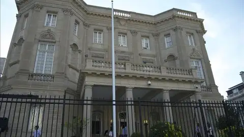 El edificio que acogerá la embajada de Cuba en los Estados Unidos El edificio que acogerá la embajada de Cuba en los Estados Unidos