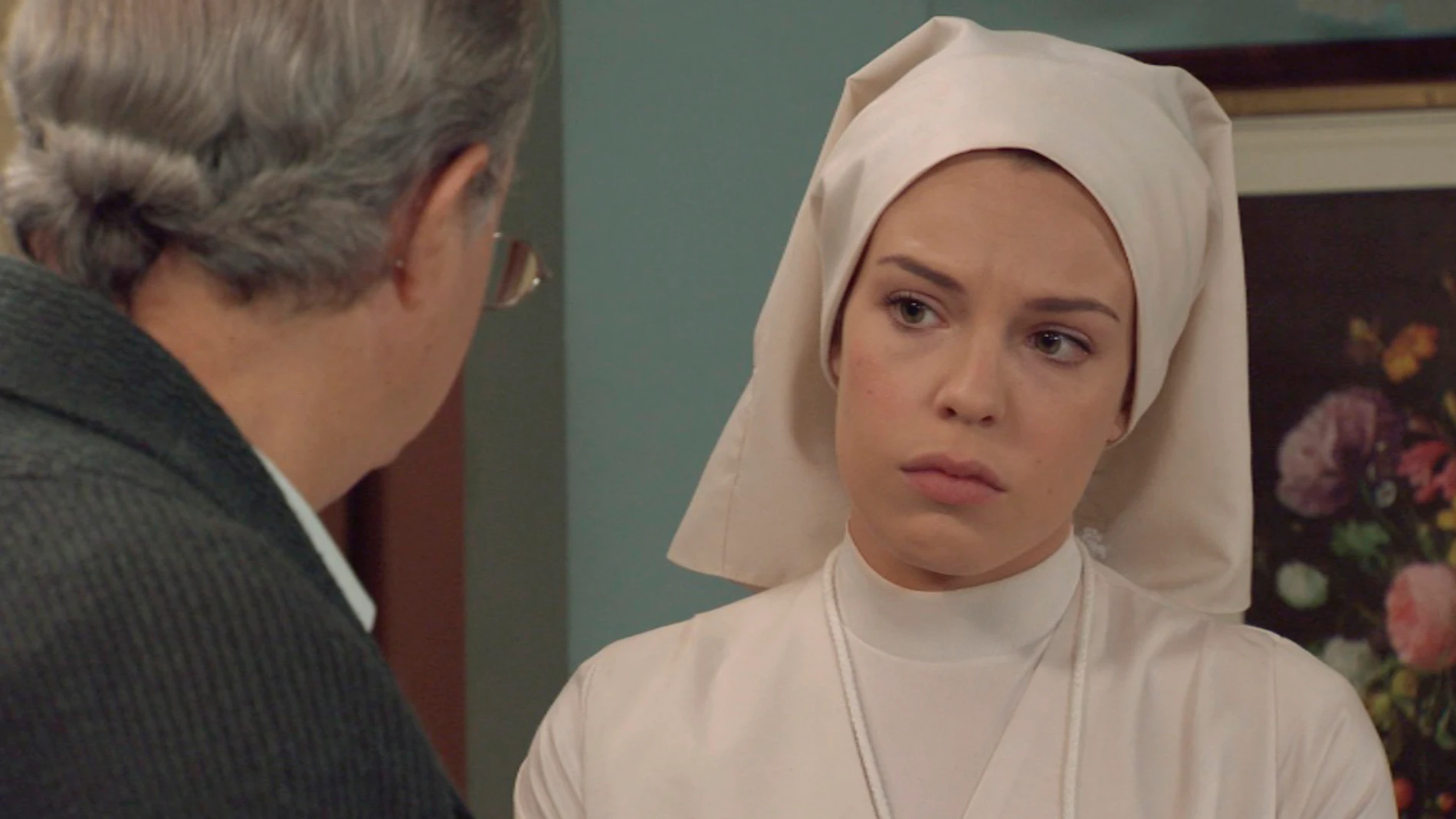 María comunica a la familia que ingresa en el convento