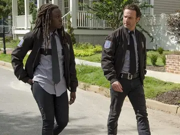 Escena inédita de la quinta temporada de 'The Walking Dead' Escena inédita de la quinta temporada de 'The Walking Dead'