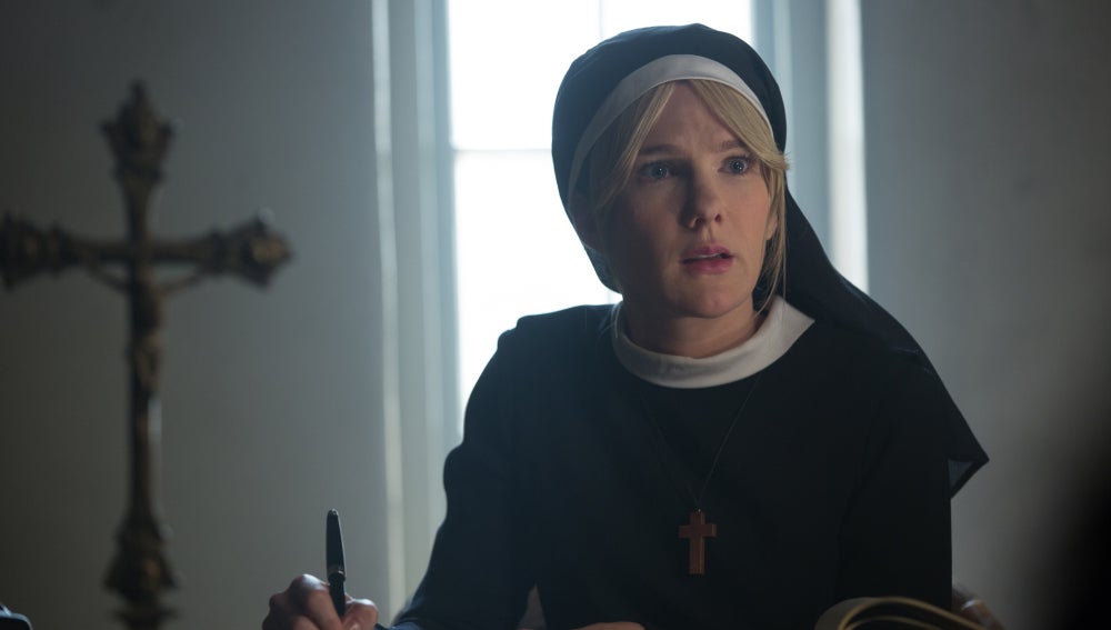 Lily Rabe, la hermana Mary Eunice en 'American Horror Story: Freak Show'