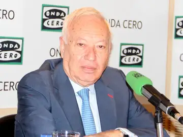 El Ministro de Exteriores, José Manuel García Margallo, en una entrevista en Onda Cero El Ministro de Exteriores, José Manuel García Margallo, en una entrevista en Onda Cero