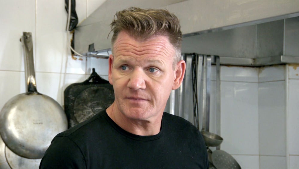 Gordon Ramsay en un restaurante de Fuengirola