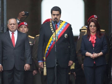 Nicolás Maduro, en un acto en Caracas