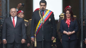 Nicolás Maduro, en un acto en Caracas