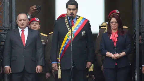 Nicolás Maduro, en un acto en Caracas Nicolás Maduro, en un acto en Caracas