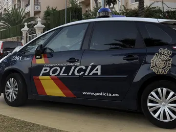 Coche de la Policía Nacional Coche de la Policía Nacional