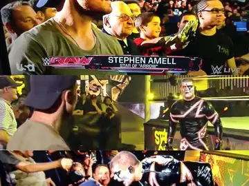 Stardust se encara con Stephen Amell, 'Arrow' Stardust se encara con Stephen Amell, 'Arrow'