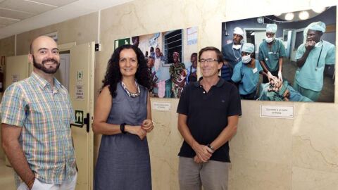 Algunos de los profesionales del equipo que trat&oacute; la crisis del &eacute;bola el a&ntilde;o pasado.