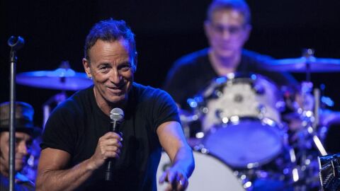 Bruce Springsteen durante un concierto. 
