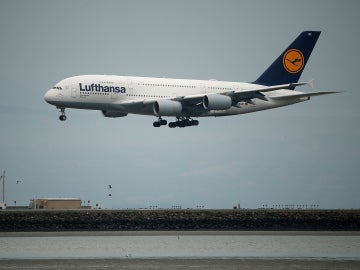 Avión de la aerolínea Lufthansa