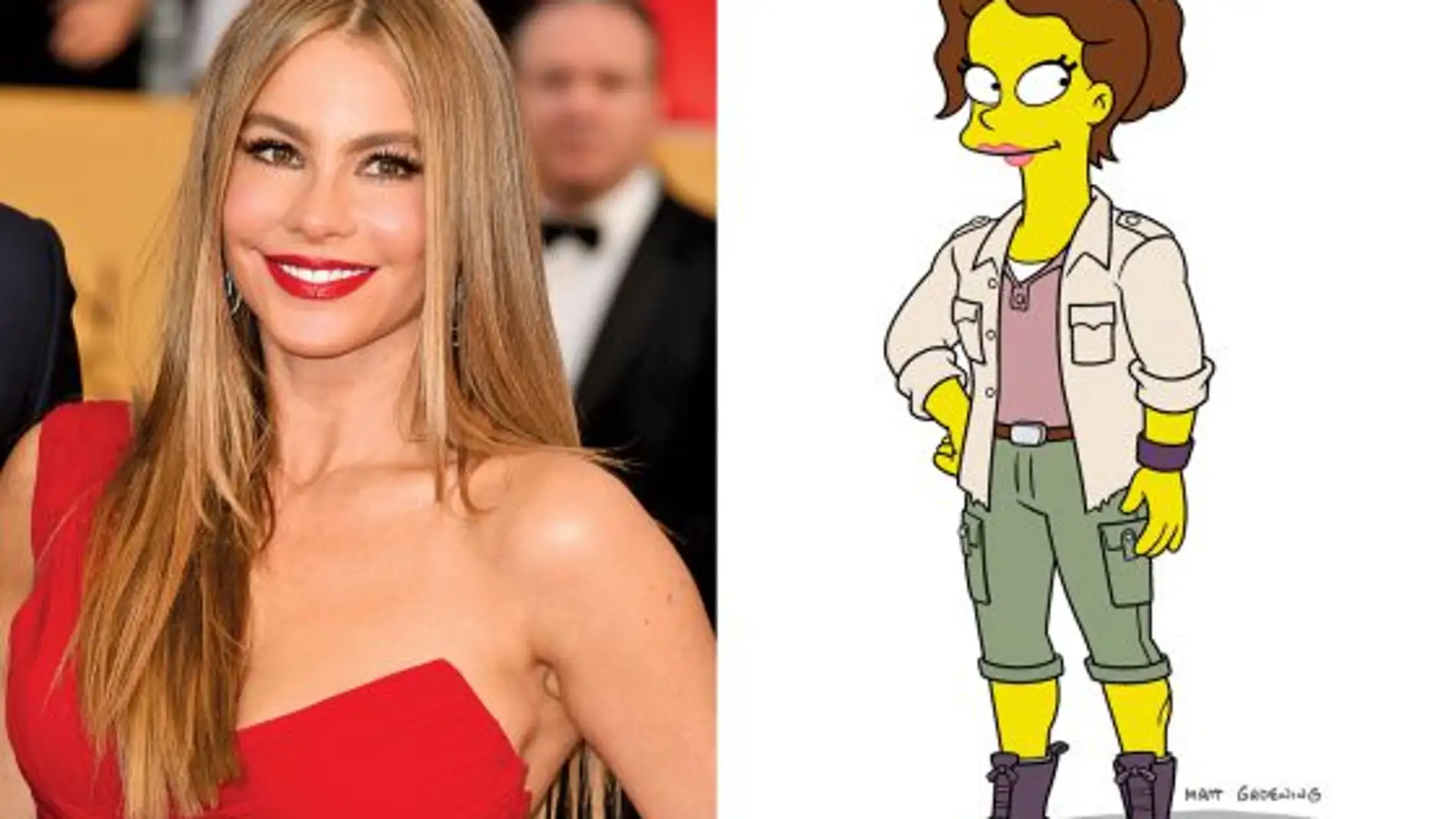 Sofía Vergara en 'Los Simpson'