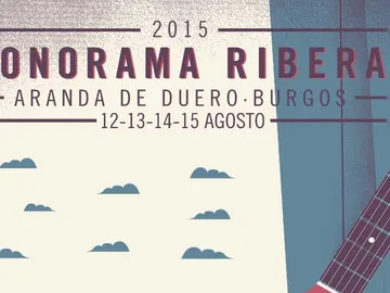 Cartel del Festival Sonorama Rivera 2015 Cartel del Festival Sonorama Rivera 2015