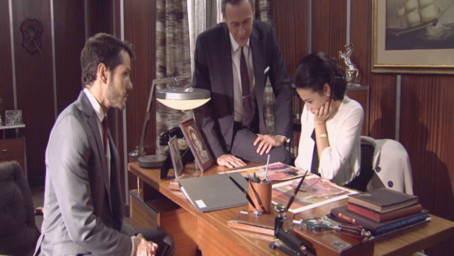 Aquilino, Miguel y Laura