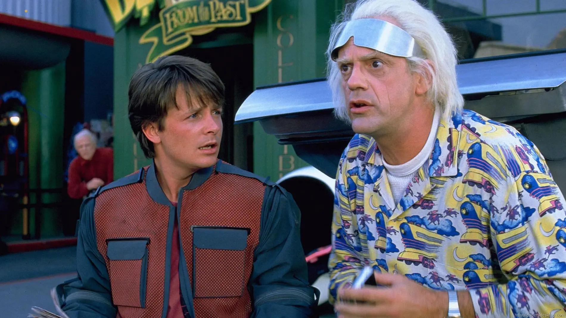 McFly y Doc en 'Regreso al futuro II'